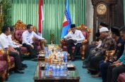 Pj. Bupati Pringsewu Dr. Marindo Kurniawan, ST., MM Terima Kunjungan Silaturahmi Dewan Pengurus Masjid Kabupaten Pringsewu