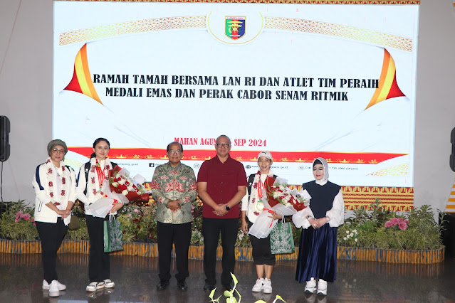 Senam Ritmik Raih 4 Emas dan 2 Perak, Pj. Gubernur Lampung Samsudin Ucapakan Selamat Keberhasilan Mengukir Prestasi pada PON XXI Aceh-Sumut 2024