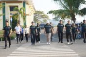 Pj. Bupati Pringsewu Melepas Atlet PON XXI Tahun 2024