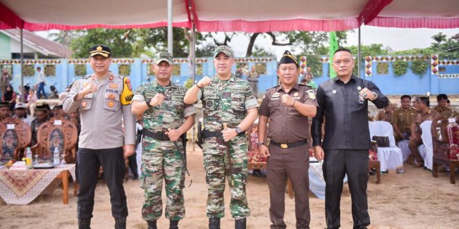 Bupati Dendi Bersama Kodim 0421/Lamsel Gelar Tasyakuran