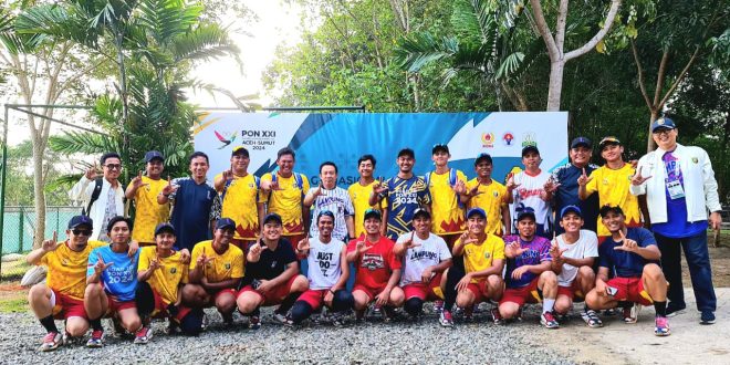 Kunjungi Kontingen Lampung PON XXI Aceh-Sumut, Marindo Kurniawan Berikan Semangat & Motivasi