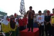 Bupati Lamsel Apresiasi Antusias Masyarakat Ikuti Jalan Sehat Wisata Gembira di Kecamatan Penengahan