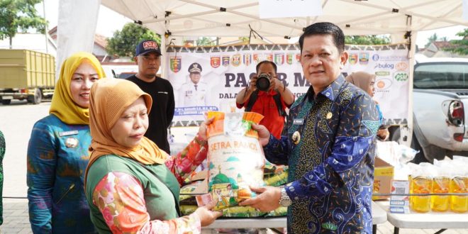Buka Oprasi Pasar Murah Firsada Sebut, Bentuk Kepedulian Pemerintah