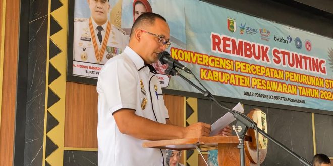 Perkuat Komitmen Turunkan Angka Prevalensi, Pemkab Pesawaran Gelar Rembuk Stunting 2024