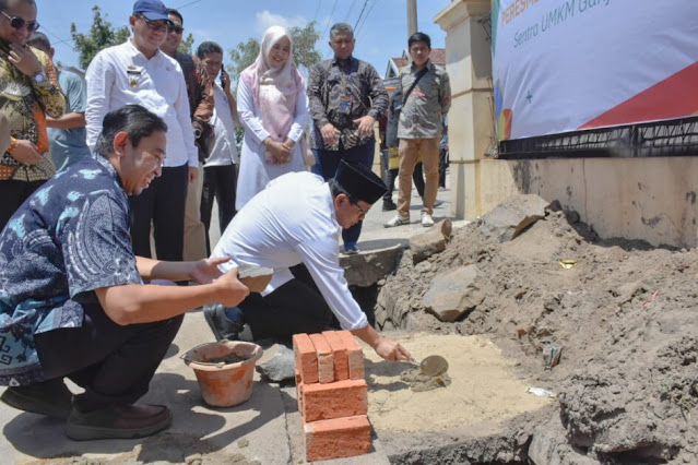 Setelah 3 Tahun di Bangun, Walikota Metro Wahdi Siraddjudin Resmikan Bangunan Baru Kantor Kelurahan Ganjar Asri