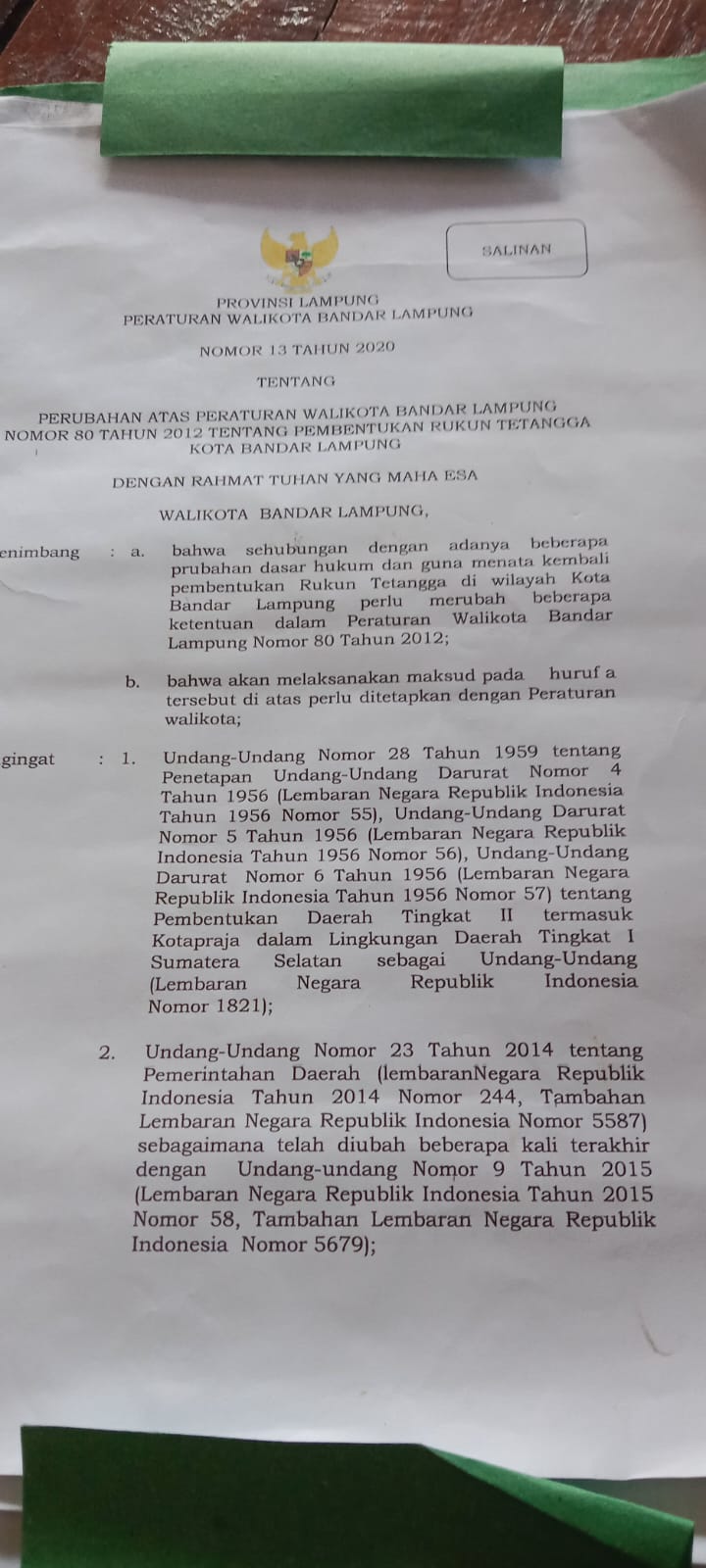Warga Kelurahan Kelapa-3 Bilang Pemekaran RT Tidak Prosedur