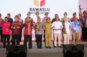 Pj. Gubernur Hadiri Deklarasi Kampanye Pilkada Damai dalam Pemilihan Gubernur dan Wakil Gubernur Lampung Tahun 2024