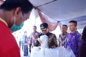 Pj. Bupati Pringsewu Buka Gerakan Pangan Murah (GPM)