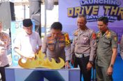 Berikan Kemudahan, Kapolresta Bandar Lampung Resmikan Layanan Drive Thru Perpanjangan SIM Online
