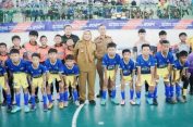 Walikota Eva Dwiana Buka Kejuaraan Futsal Walikota CUP 2024