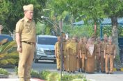 Jaga Kedisiplinan, Pemkab Lampung Tengah Gelar Apel Mingguan