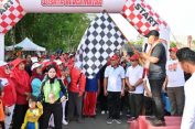 Kecamatan Tanjung Sari Jadi Penutup Roadshow Jalan Sehat Wisata Gembira Tahun 2024