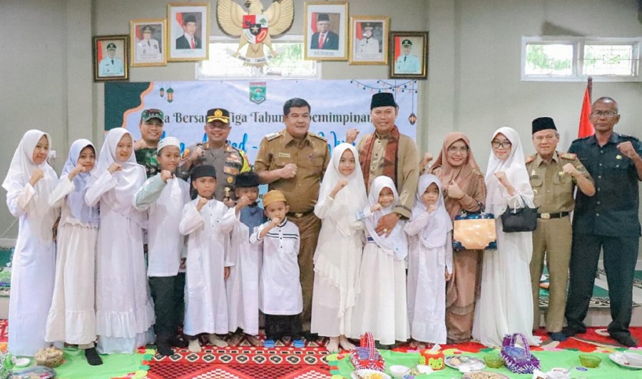 Pemkab Lampung Tengah Doa Bersama 3 Tahun Kepemimpinan Musa Ahmad-Ardito Wijaya