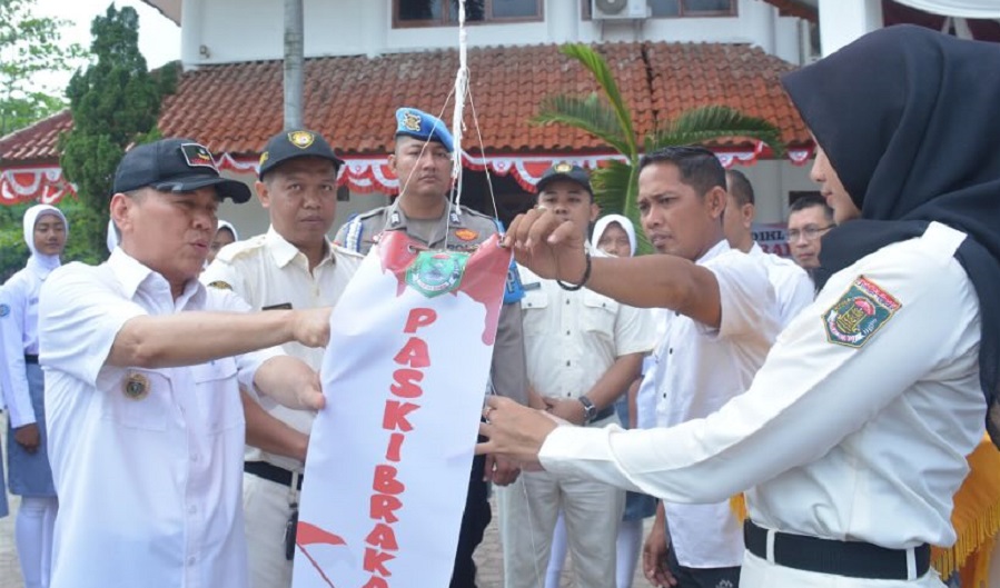 Paskibraka Kabupaten Lampung Tengah Mulai Jalani Diklat