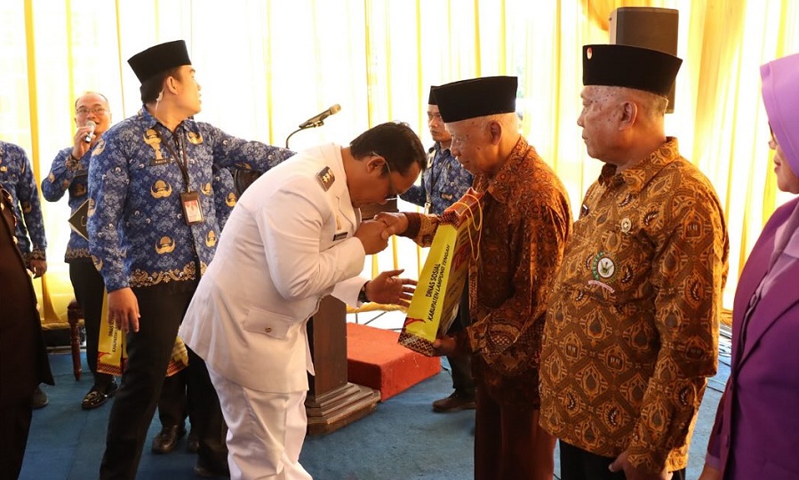 Pemerintah Kabupaten Lampung Tengah Ramah Tamah Bersama 10 Unsur Kepahlawanan