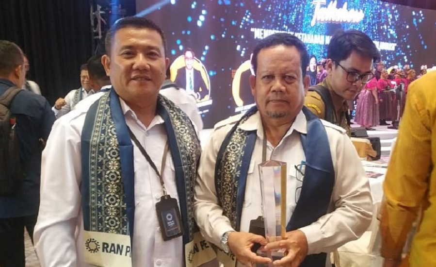 Pemerintah Kabupaten Lampung Tengah Terima Penghargaan RAN PE dari BNPT