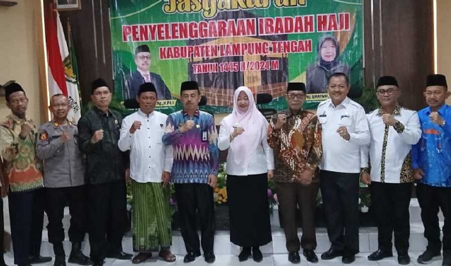 Pemkab Bupati Lampung Tengah Apresiasi Penyelenggaraan Ibadah Haji Tahun 2024