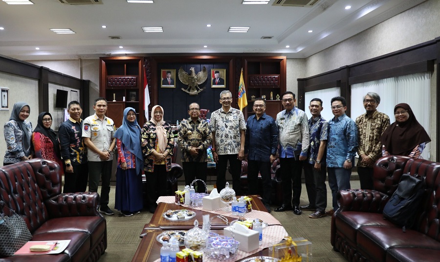 Pj Gubernur Lampung Terima Kunjungan LAZ Bakrie Amanah
