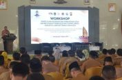 Pj Sekdakab Lampung Tengah Buka Workshop Evaluasi Pengelolaan Keuangan dan Pembangunan Desa