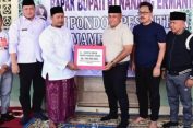 Nanang Ermanto Salurkan Dana Hibah Rp100 Juta Untuk Ponpes Mamba’ul Hikam