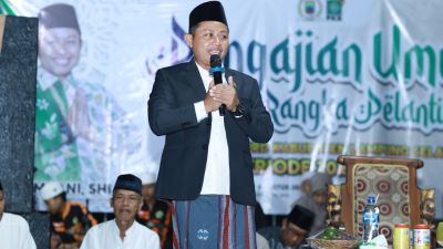 Anggota DPRD Hamdani Tatap Muka Perdana Bareng Ribuan Warga Lewat Pengajian