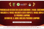 RSUDAM Siap Untuk Pemeriksaan Paslon Kada