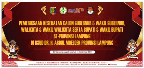RSUDAM Siap Untuk Pemeriksaan Paslon Kada