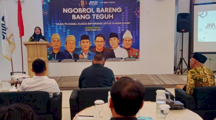 Buka Ngobrol Bareng Teguh, Wali Kota Eva Dambakan Bandar Lampung jadi Metropolitan