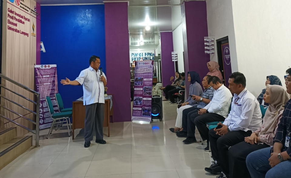 PT Savana Persada Gemilang Dukung Pengembangan Galeri Investasi Syariah di FKIP Unila