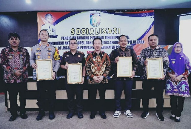 Dengan Bimtek Implementasi Pendidikan Anti Korupsi, Ini Pesan Marindo Kurniawan Penjabat Bupati Pringsewu kepada Kepsek SD