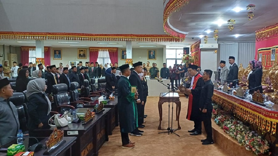 Pimpinan DPRD Lampung Selatan 2024-2029 Resmi Ditetapkan