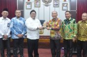 Pj.Bupati Tanggamus Terima Kunker dan Koordinasi Pimpinan Ombudsman RI
