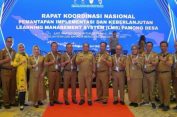 Pj Gubernur Lampung Hadiri Rakornas Pemantapan Implementasi dan Keberlanjutan Learning Management System Pamong Desa