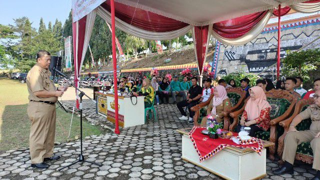 Lomba Senam Kesegaran Jasmani (SKJ) Bagi Pelajar SLTP Dan Lomba Senam Kreasi Antar Perangkat Daerah Se-kabupaten Tanggamus Tahun 2024.