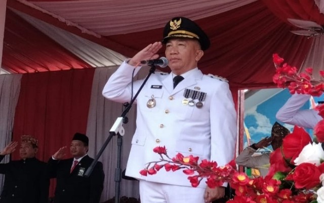 Pemkab Tanggamus bersama forkopimda Peringati HUT RI ke 79 Tahun 2024