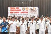 Ahmad Giri Hadiri Pawai dan Pembubaran Kontingen Lampung PON XXI/2024