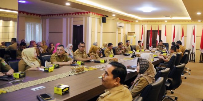 Pemprov Lampung Gelar Rapat Persiapan Kunjungan Kerja Pj. Gubernur Samsudin ke Kabupaten Pringsewu dan Tanggamus