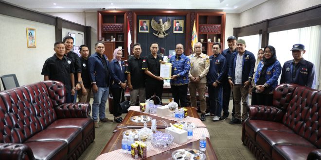 Pj. Gubernur Samsudin Terima Kunjungan Pengurus IWO Lampung