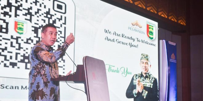 Bupati Dendi Paparkan Potensi Pariwisata dan Industri Pesawaran dalam Perhelatan Lampung Economic & Investment Forum 2024
