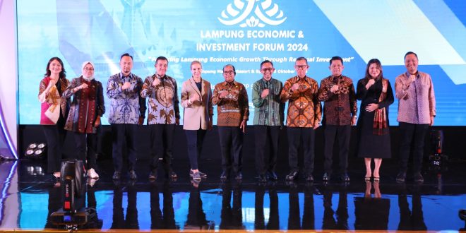 Pj. Gubernur Buka Lampung Economic and Investment Forum 2024