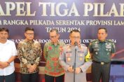 Apel 3 Pilar, Kapolda Lampung Tekankan Pilkada Damai 2024