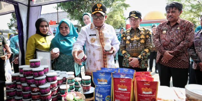 Pj. Gubernur Kunjungi Dekranasda Kafe Pringsewu di Rest Area KM 37, Sebuah Inovasi Kreatif untuk Kembangkan Produk UMKM