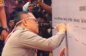 Inisiasi Deklarasi Pilkada Damai, Kapolda Lampung Gandeng 3 Pilar hingga Paslon Kepala Daerah