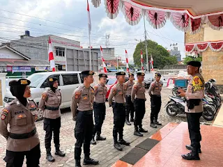 Centralberita – Jaga Kantor Bawaslu dan KPU, Satgas OMP Krakatau Pastikan Keamanan Pilkada 2024