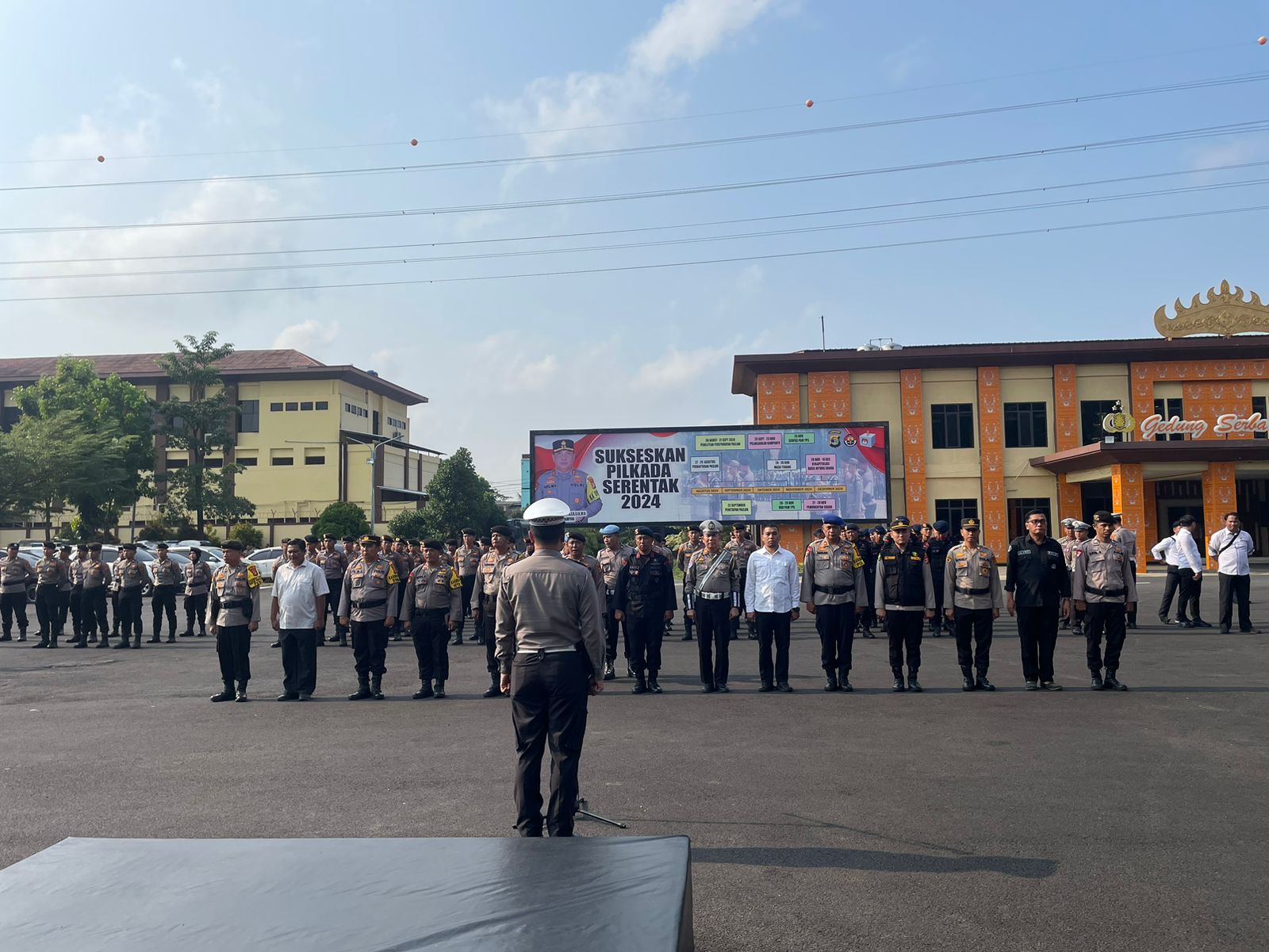Centralberita – Satgas OMP Krakatau 2024, Gelar Apel Rutin Cek Kesiapan Personil