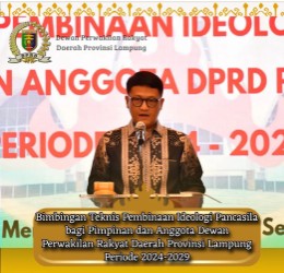 84 Anggota DPRD Provinsi Lampung Ikuti Bimtek PIP