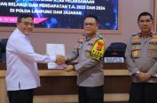 Centralberita – Disambangi BPK RI, Kapolda Lampung : Kami Nantikan Masukan Agar Pelaksanaan Anggaran Lebih Efektif