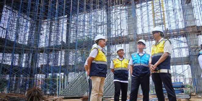 Sekda Provinsi Lampung Tinjau Progres Pembangunan Masjid Al-Bakrie, Targetkan Penggunaan Shalat Tarawih pada Ramadan 2025