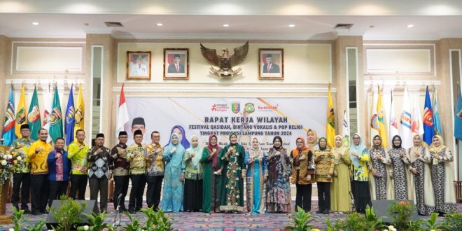 Centralberita – Rakerwil LASQI dan Festival Seni Qasidah Tingkat Provinsi Lampung 2024 Resmi Dibuka