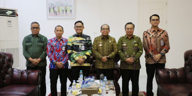 Pj. Gubernur Terima Kunjungan Kakanwil Kemenkumham Lampung